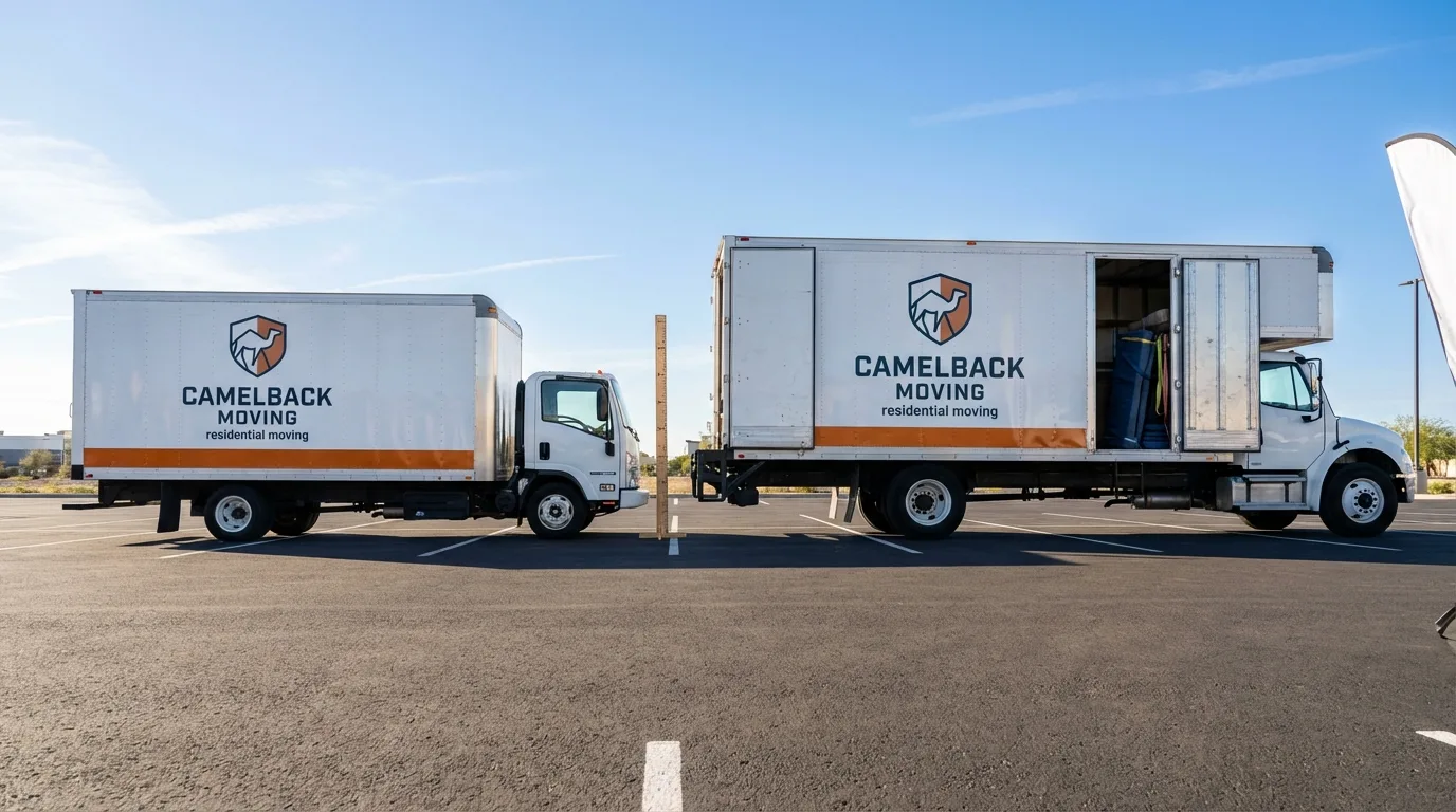 Moving truck size capacity guide in Benton City